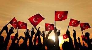 Turkiye flags 