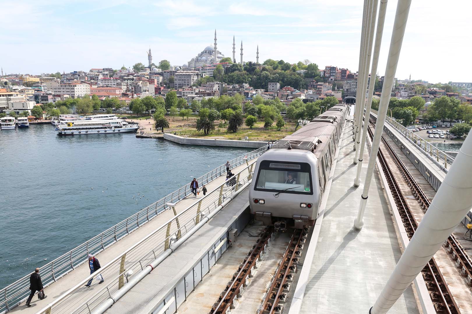 Metro line Istanbul 