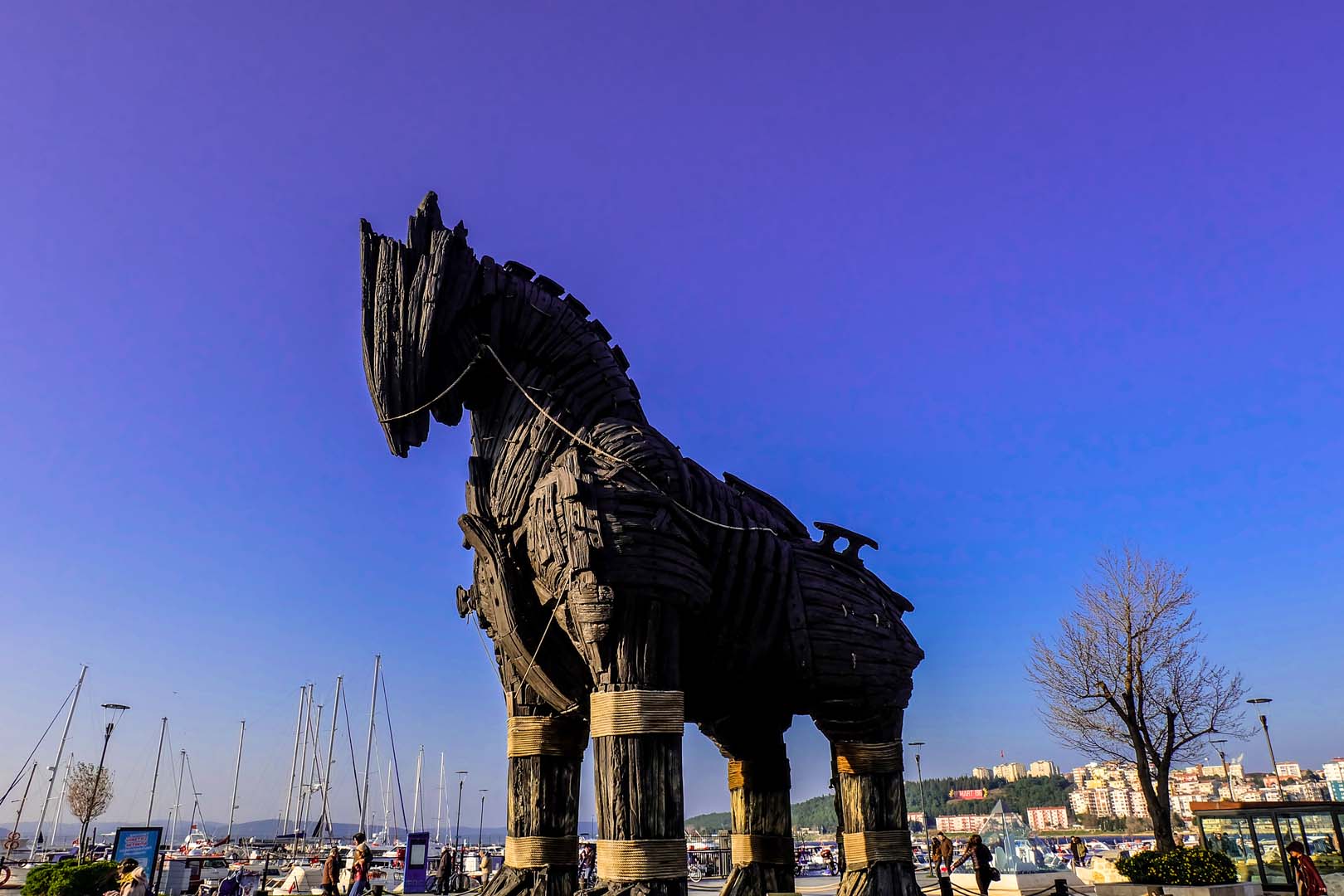 Troia horse in Çanakkale