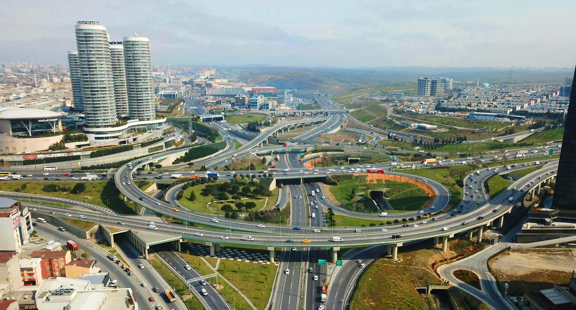Basin express area Istanbul