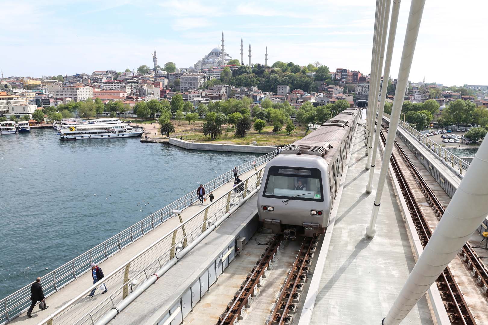 Metro line Istanbul