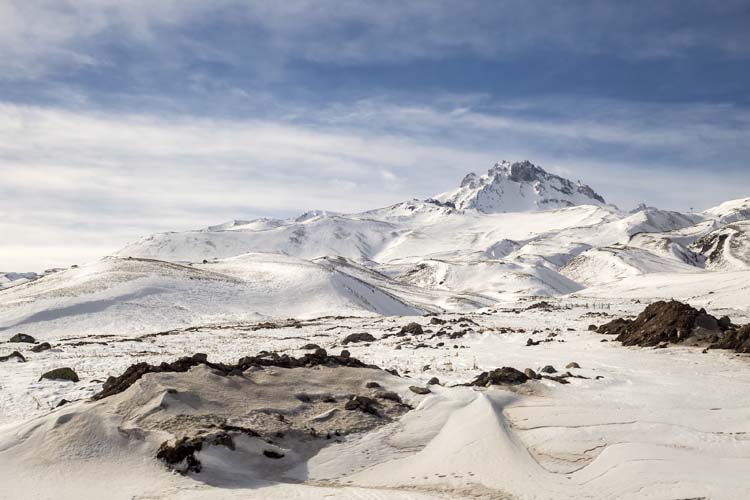Erceyis mountain in Kayseri the cheapest place to buy property in Turkey 